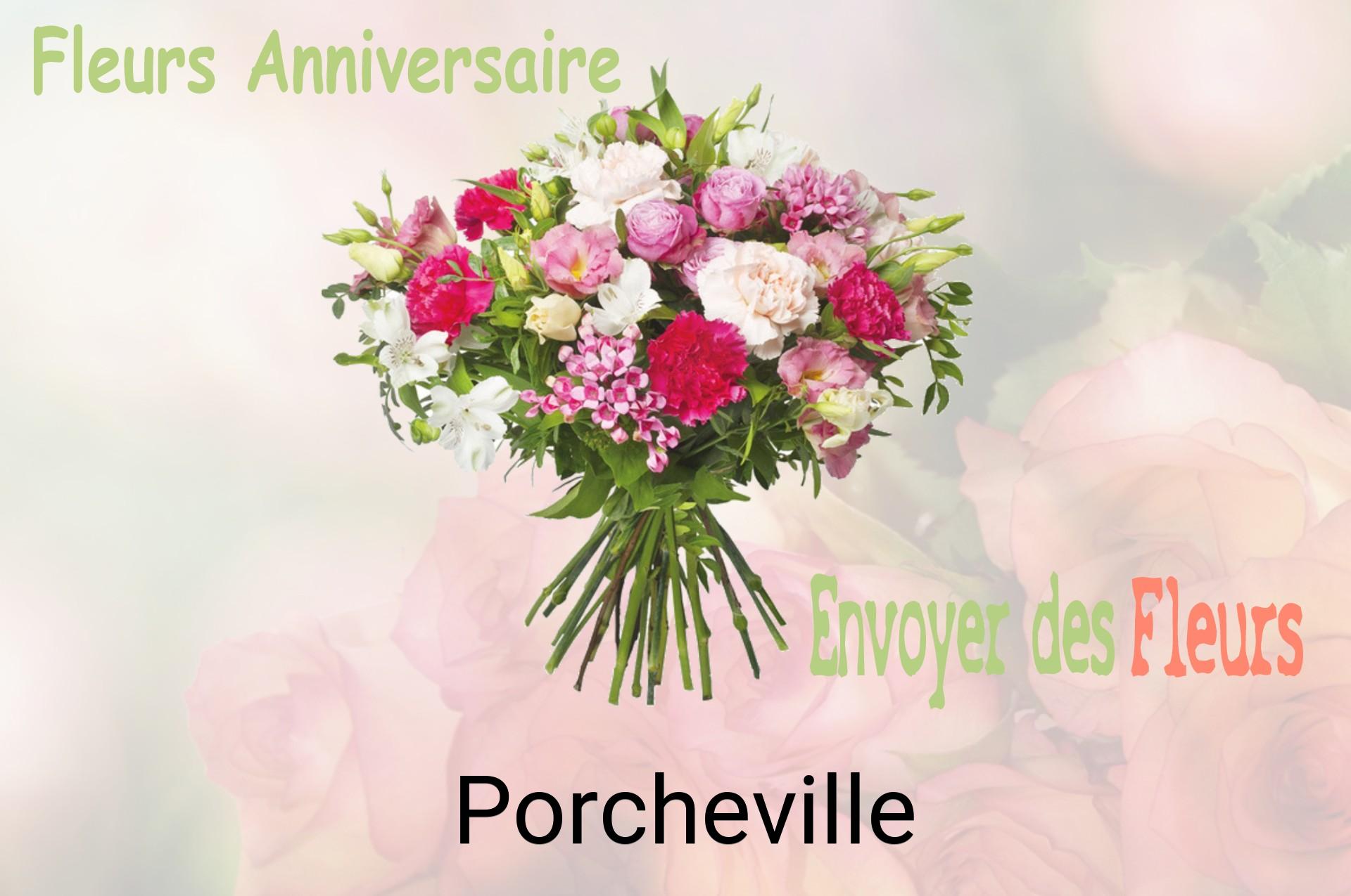 Bouquet de fleurs d’anniversaire livré à Porcheville