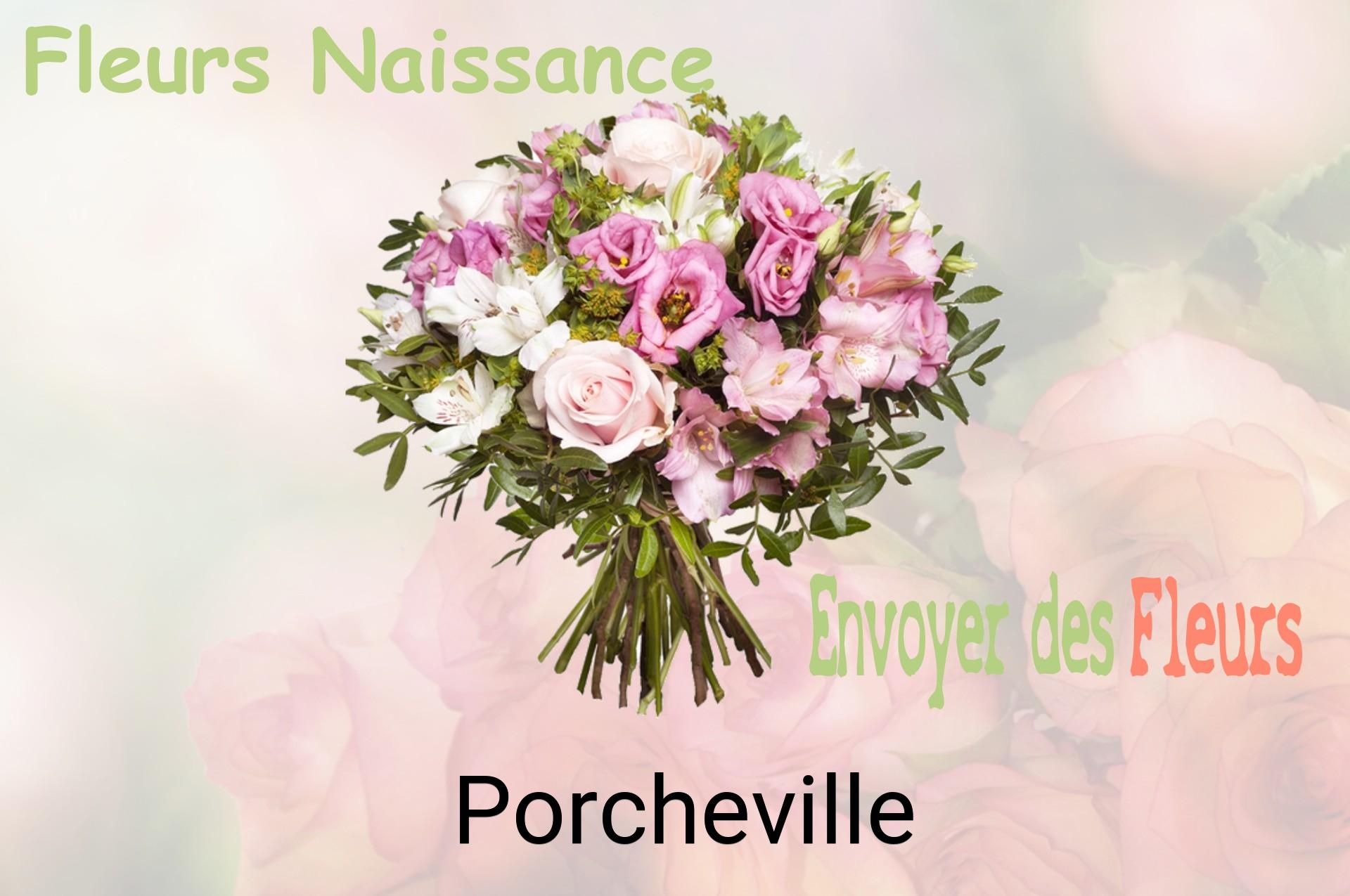 Bouquet de fleurs de naissance livré à Porcheville