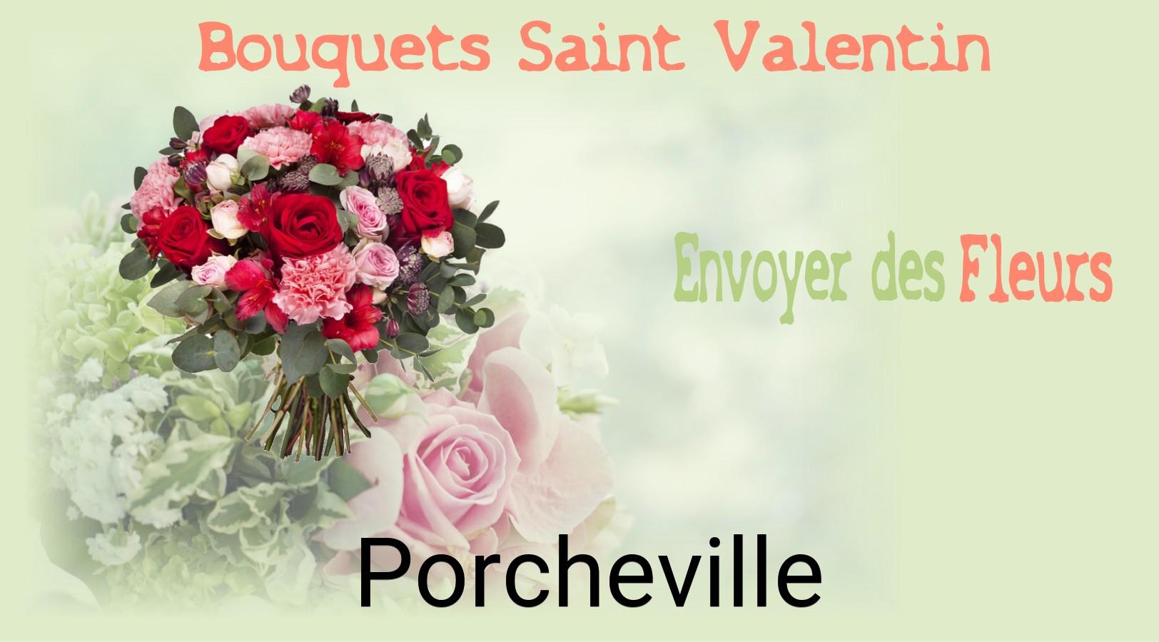 Roses de Saint-Valentin livrées à Porcheville